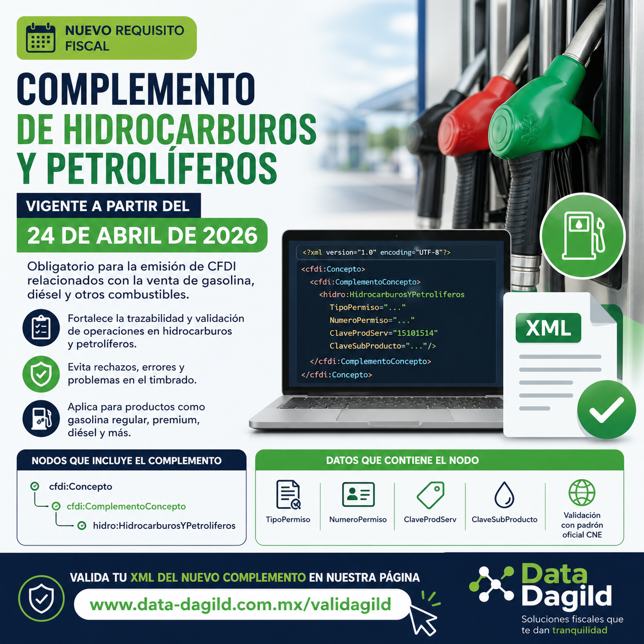 Nuevo requisito fiscal para combustibles en México